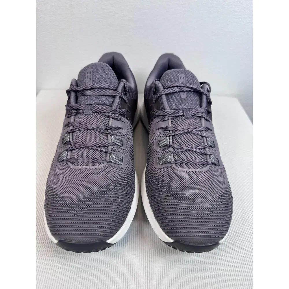 Under Armour HOVR Rise Shoes Womens 10 Mens 8.5-9 Gray Purple 3022208-103